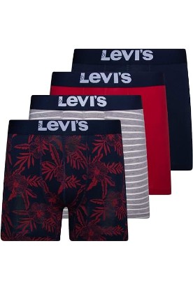 Picture of Levi's Mens Boxer Briefs Breathable Stretch Underwear 4 Pack