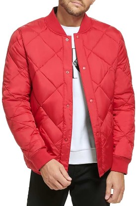 Picture of Calvin Klein Men's Reversible Diamond Quilted Jacket