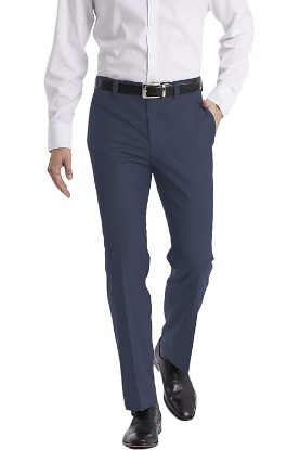 Picture of Calvin Klein Men's Modern Fit Dress Pant, Dark Blue, 36W x 30L