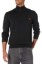 Picture of HUGO Men's Quarter Zip Square Logo Cotton Sweater