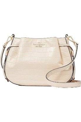 Picture of Kate Spade New York Women's Dumpling Croco Embossed Leather Crossbody Bag