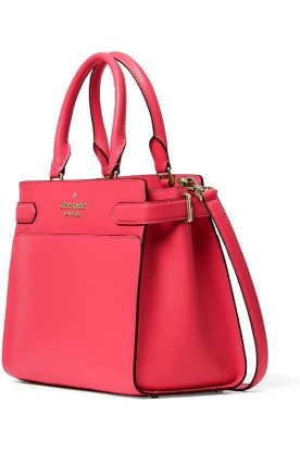 Picture of Kate Spade New York Staci Small Saffiano Leather Satchel Bag (Watermelon)