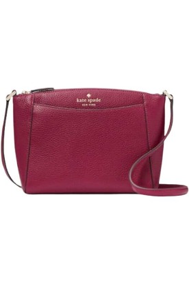 Picture of Kate Spade New York Kate Spade Monica Leather Crossbody (Dark raspberry)