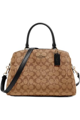 Picture of Coach Lillie Carryall, Khaki Black