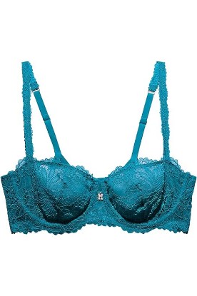 Picture of Savage X Fenty Women's Regular Romantic Corded Lace Unlined Balconette Bra