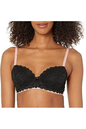 Picture of Freya Women's Offbeat Underwire Padded Half Cup, Black, 30D