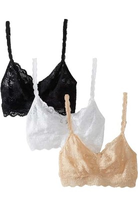 Picture of Cosabella Women's Never Say Never 3 Pack Sweetie Soft Bra