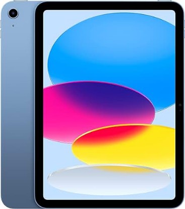 Picture of Apple iPad (10th Generation): with A14 Bionic chip, 10.9-inch Liquid Retina Display, 64GB, Wi-Fi 6, 12MP front/12MP Back Camera, Touch ID, All-Day Battery Life – Blue