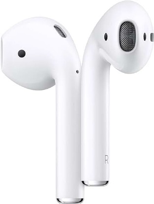 Picture of Apple AirPods (2nd Generation) Wireless Ear Buds, Bluetooth Headphones with Lightning Charging Case Included, Over 24 Hours of Battery Life, Effortless Setup for iPhone