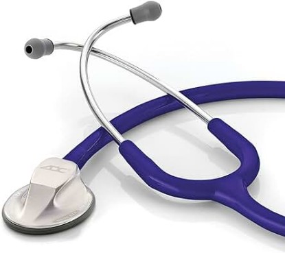 Picture of ADC Adscope 615 Platinum Sculpted Clinician Stethoscope with Tunable AFD Technology, Indigo