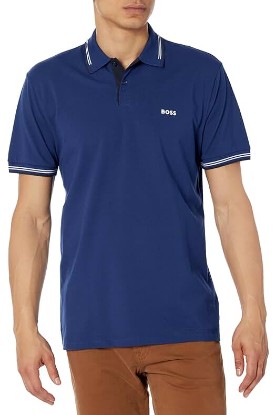 Picture of BOSS Men's Paul Modern Essential Polo