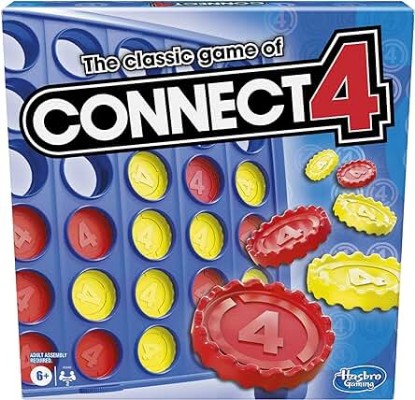 Picture of Hasbro Gaming Connect 4 Classic Grid,4 in a Row Game,Strategy Board Games for Kids,2 Player .for Family and Kids,Ages 6 and Up