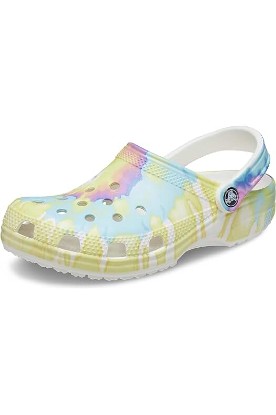 Picture of Crocs Classic Solar Rainbow Clogs