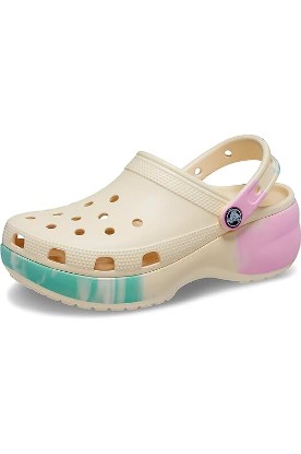 Picture of Crocs Women's Classic Platform Graphic Clog