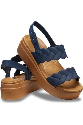 Picture of Crocs Women's Brooklyn Low Wedges Platform Sandals