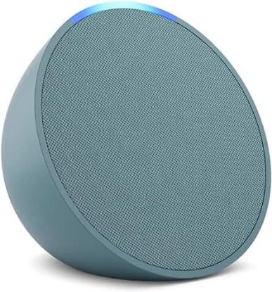 Picture of Amazon Echo Pop | Full sound compact smart speaker with Alexa | Midnight Teal