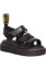 Picture of Dr. Martens Kid's Collection Klaire (Toddler) - Sandals for Toddlers - Leather Upper - Textile Lining Black 7 UK (US 8 Toddler) M