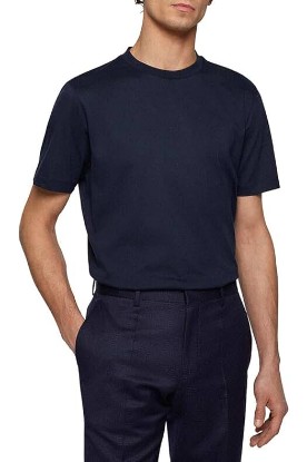 Picture of BOSS Men's Plain Short Sleeve Crewneck T-Shirt