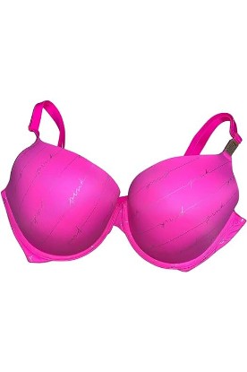 Picture of Victoria's Secret Pink Wear Everywhere Smooth Push Up Bra Color Pink Size 38D New