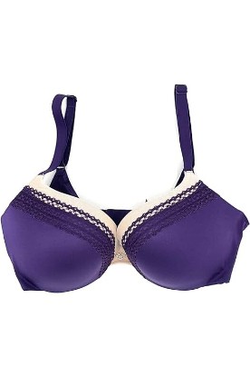 Picture of Victoria's Secret So Obsessed Wireless Push Up Bra 34D Purple