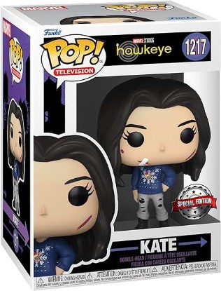 Picture of Funko POP! #1217 Marvel: Hawkeye - Kate Christmas Sweater Pop! Vinyl Special Edition Exclusive