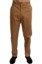 Picture of Dolce & Gabbana BEST SELLERS - Brown Chinos Trousers Cotton Stretch Pants - IT56 | XXL