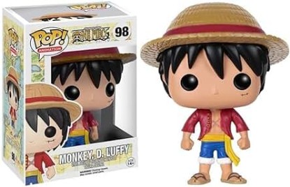 Picture of Funko POP Anime: One Piece Luffy Action Figure,Multicolor