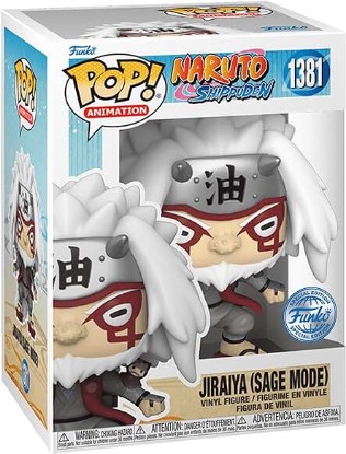 Picture of Funko Pop! Animation Naruto Shippuden: Jiraiya Sage Mode (Toad) Sanin Special Edition Multicolor Exclusive Vinyl Figure #1381