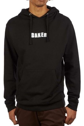 Picture of Baker Skateboards Baker Brand Logo Hoodie - Black