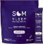 Picture of Som Sleep, Restful Calm Sleep Powder Drink Mix, 3mg Melatonin, Magnesium, Vitamin B6, L-Theanine, GABA – Vegan, Zero Sugar, Keto Friendly – Cherry, 30-Pack
