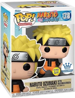 Picture of Funko Pop! Animation: Naruto Uzumaki #1319 -Glow in The Dark Shop Exclusive