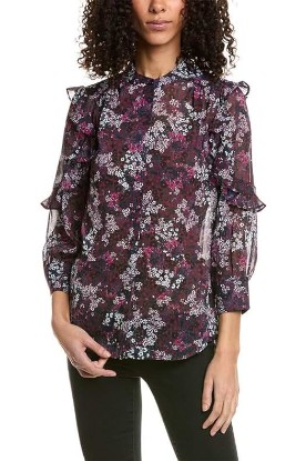 Picture of Ted Baker Semi-Sheer Blouse