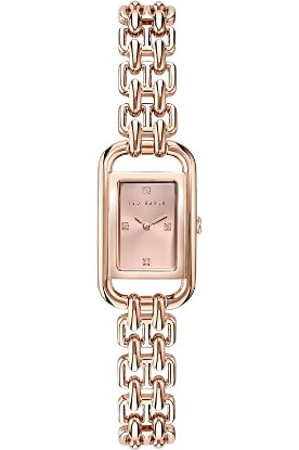 Picture of Ted Baker Tessye Ladies Rose Gold Stainless Steel Chain Bracelet Watch (Model: BKPTTS4069I)