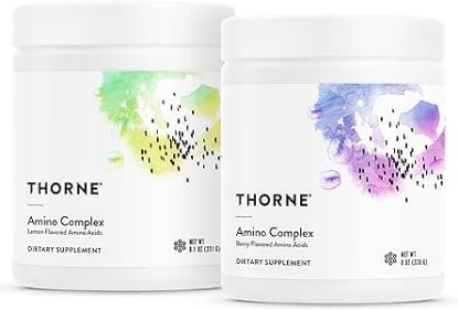 Picture of THORNE Amino Complex Bundle - Promotes Lean Muscle Mass and Energy Production - Lemon & Berry Flavors