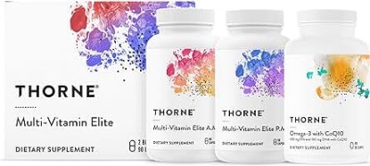 Picture of THORNE Daily Nutrients Bundle - Multivitamin Elite and Omega-3 with CoQ10-30 to 90 Servings