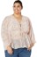 Picture of Ted Baker Mildrid Tie Front Blouse Ivory 1 (US 4)
