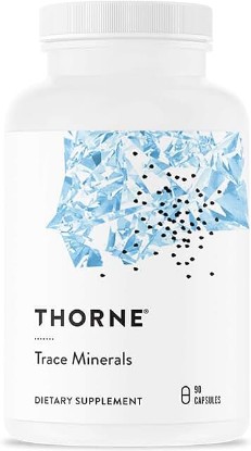 Picture of THORNE Trace Minerals - Dietary Supplement with Zinc, Boron & Selenium - Chelated Forms - Comprehensive Formula - 90 Capsules