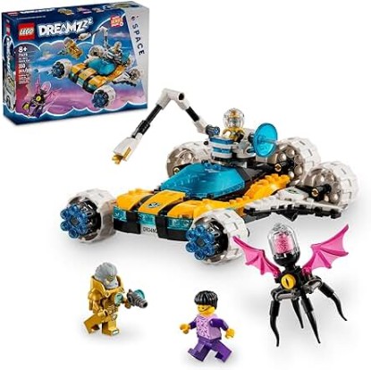 Picture of LEGO DREAMZzz Mr. Oz’s Space Car Toy, Transforming Vehicle Building Set, Includes TV Show Minifigures Mr. Oz, Albert and Jayden, Space Shuttle Toy Gift for Boys and Girls Aged 8 and Up, 71475