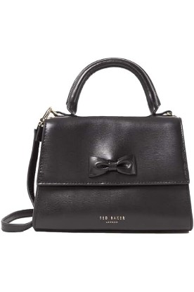 Picture of Ted Baker London BAELLI-Bow Detail Mini Top Handle Bag, Black