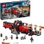 Picture of LEGO Harry Potter Hogwarts Express 75955 Toy Train Building Set includes Model Train and Harry Potter Minifigures Hermione Granger and Ron Weasley (801 Pieces)