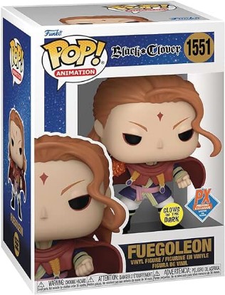 Picture of Funko Pop! Animation: Black Clover - Fuegoleon Vermillion (Glow in The Dark) Figure (PX Exclusive)