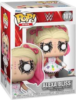 Picture of Funko Pop! WWE: Alexa Bliss - Wrestle Mania 37 with Chase (Styles May Vary)