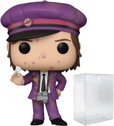 Picture of POP Movies: Harry Potter Prisoner of Azkaban - Stan Shunpike Funko Vinyl Figure (Bundled with Compatible Box Protector Case), Multicolor, 3.75 inches