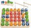 Picture of BigShu Toddler Learning Educational Toys for 2 3 4 5 Year Old Boys Girls Wooden Magnetic Fishing Kids Toys Games Letters ABC Numbers Alphabet Puzzle Montessori Toys for Ages 2+ STEM Preschool Gifts