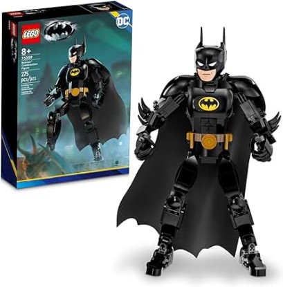 Picture of LEGO DC Batman Construction Figure 76259 Buildable DC Action Figure, Fully Jointed DC Toy for Play and Display with Cape and Authentic Details from the Batman Returns Movie, Batman Toy for 8 Year Olds