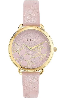 Picture of Ted Baker Women's HETTTIE Quartz Watch with Stainless Steel Strap, Pink, 14 (Model: BKPHTS005)