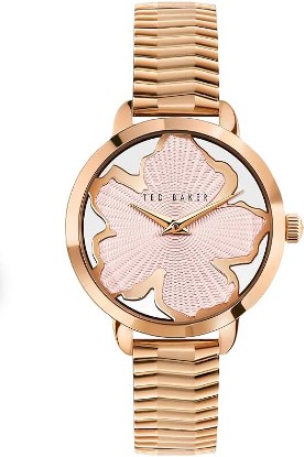 Picture of Ted Baker Lilabel Stainless Steel Rose Gold Bracelet Watch (Model: BKPLIF2029I)