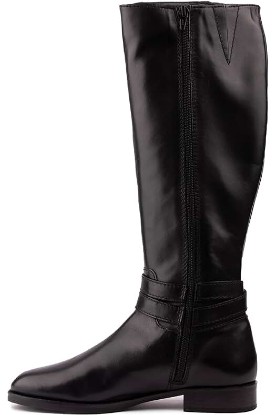 Picture of Ted Baker Womens Rydier Knee-high Boots Black