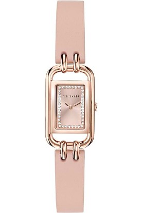 Picture of Ted Baker Tessye Ladies Pink Leather Strap Watch (Model: BKPTTS4029I)