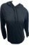 Picture of Victoria's Secret Pink Campus Pullover Hoodie Tee Lightweight Size X-Small Color Black New